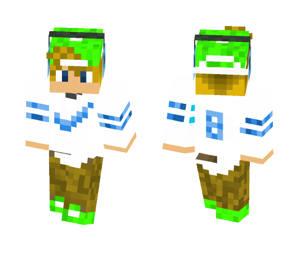 explorer nike boy - Boy Minecraft Skins - image 1