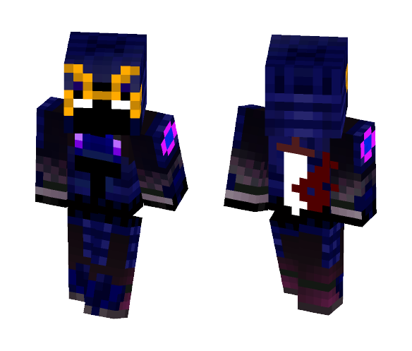 Dark Samurai - Male Minecraft Skins - image 1