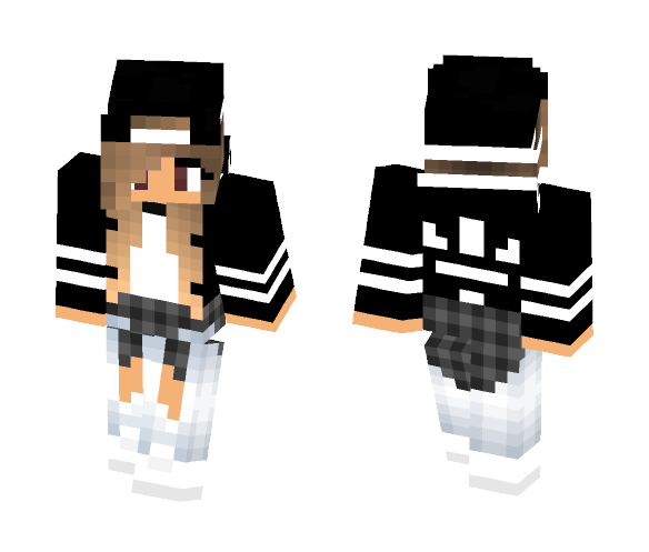 Tumblr Girl - Girl Minecraft Skins - image 1
