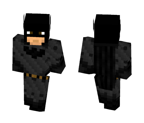 Dawn of Justice Batman (w/ cape) - Batman Minecraft Skins - image 1