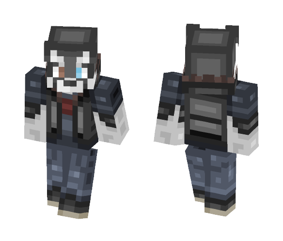 Furry | Casual Husky - Male Minecraft Skins - image 1