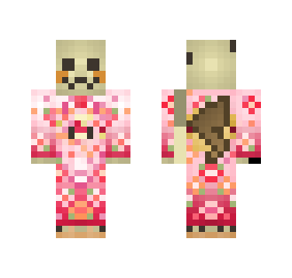 Shamisen Clan! (Pink) Kimono - Interchangeable Minecraft Skins - image 2