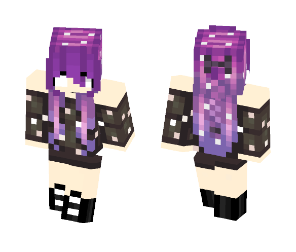 Galaxy Girl - Girl Minecraft Skins - image 1