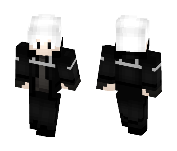 Dark Generic Anime Hero - Anime Minecraft Skins - image 1