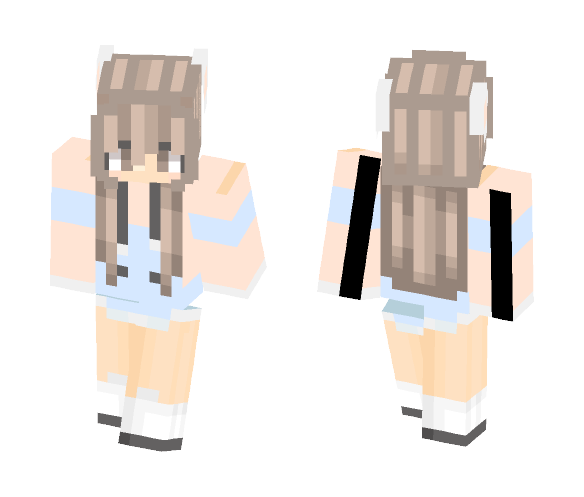 Download Free Tumblr Girl Skin for Minecraft image 1 Tumblr Girl - Girl Minecraft Skins - image 1
