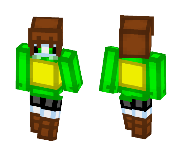 | underscramble Chara '.' | - Female Minecraft Skins - image 1