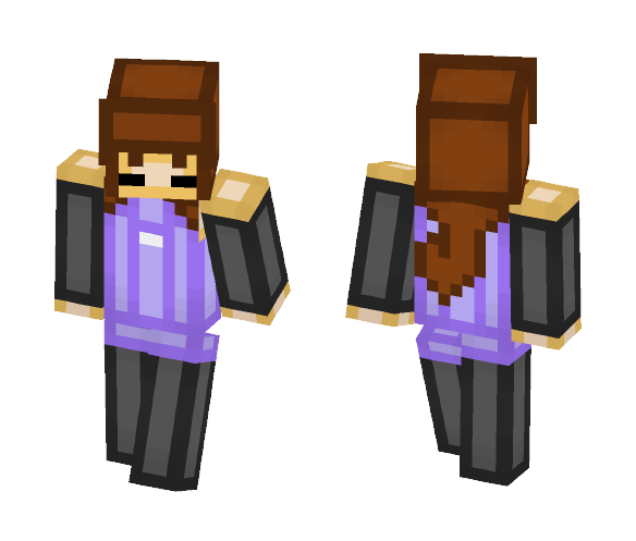 | lyrictale frisk -_- | - Female Minecraft Skins - image 1