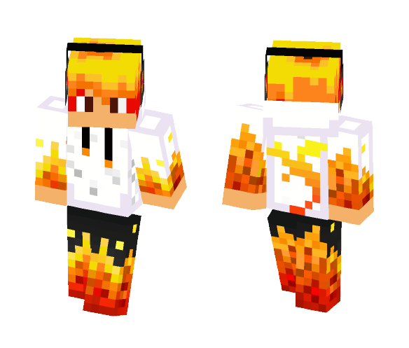 Neon Pheonix - Male Minecraft Skins - image 1