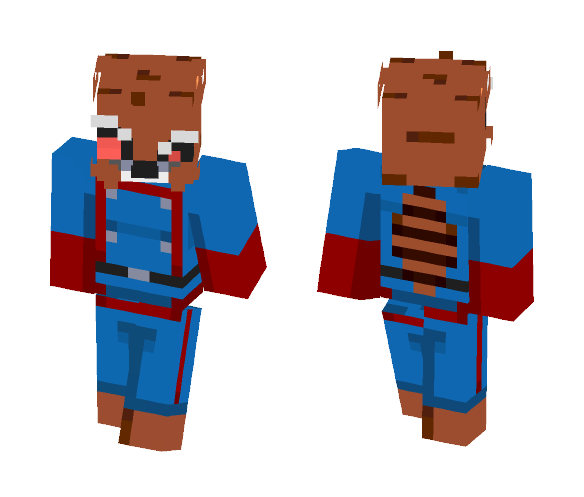 Download Free Some kind of stupid raccoon Skin for Minecraft image 1 Some kind of stupid raccoon - Male Minecraft Skins - image 1