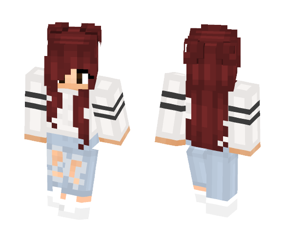 Redhead... // Gracecreeper10 - Female Minecraft Skins - image 1