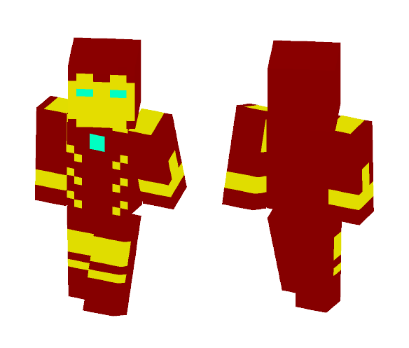 Iron Man - Male Minecraft Skins - image 1