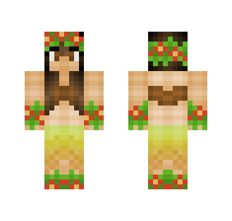 ✿~ Hawaiian Hula Girl ~✿ - Girl Minecraft Skins - image 2