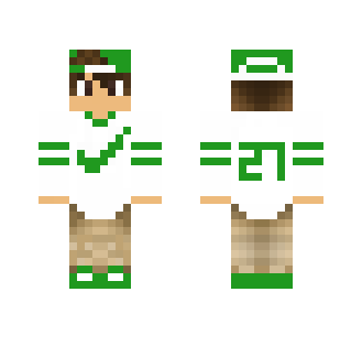 Green Nike Boy