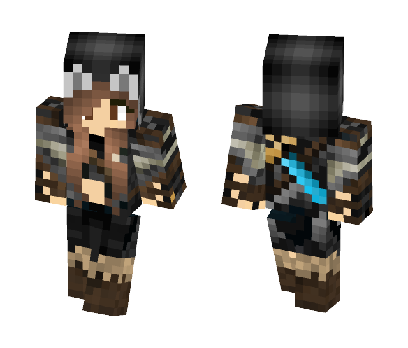 Kristin Coal - Female Minecraft Skins - image 1
