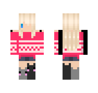 homemade skin. i made it well (jk)