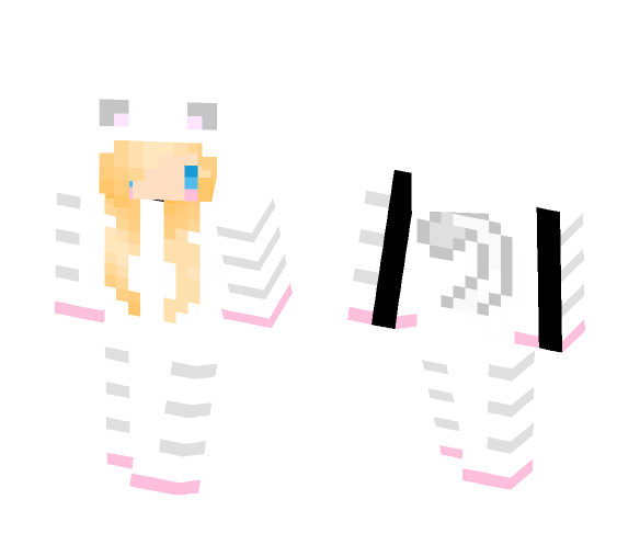kawaii cat girl! (so original) - Cat Minecraft Skins - image 1