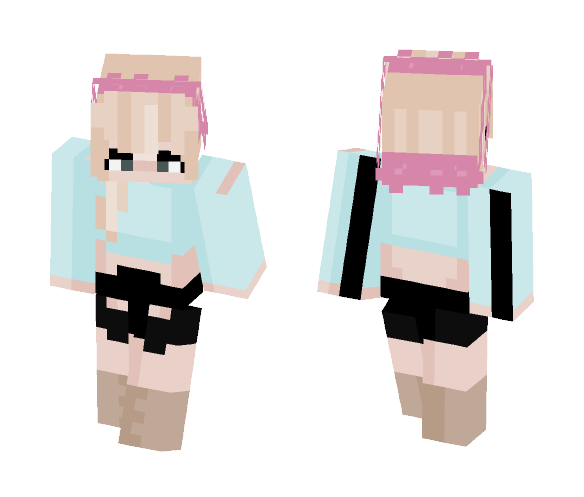 spring...ehhh - Female Minecraft Skins - image 1