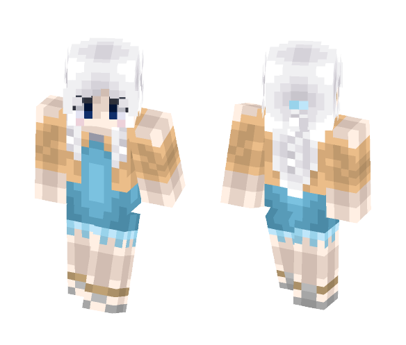 Autumn Braids - Female Minecraft Skins - image 1