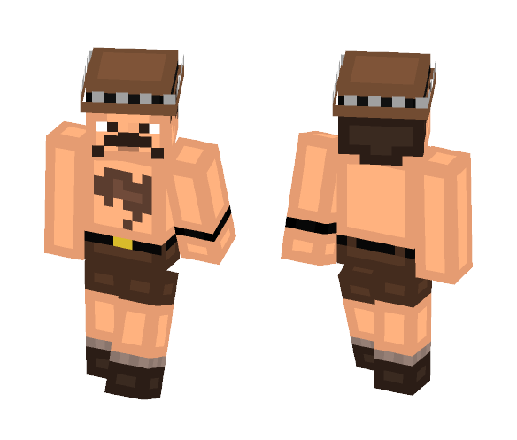 Saxton Hale | Team Fortress 2 - Male Minecraft Skins - image 1