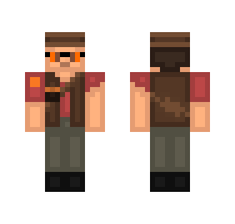 RED Sniper | Team Fortress 2 - Male Minecraft Skins - image 2