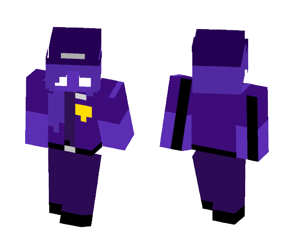 Download Free Purple Girl Skin for Minecraft image 1 Purple Girl - Girl Minecraft Skins - image 1
