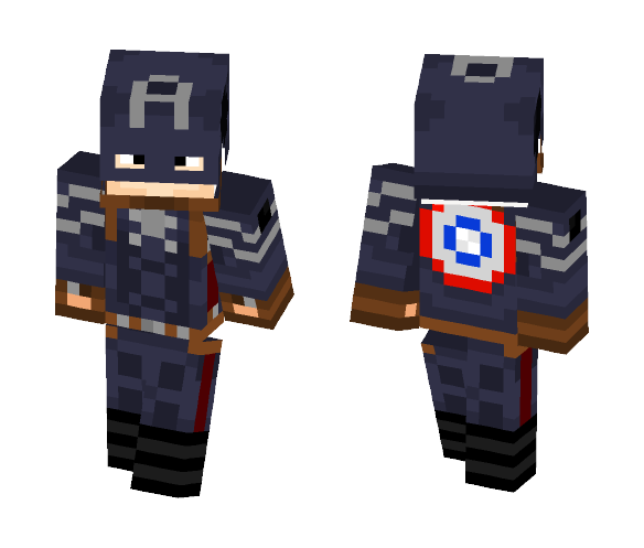 Captain america - Comics Minecraft Skins - image 1