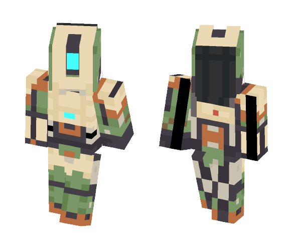 Overwatch - Bastion - Other Minecraft Skins - image 1