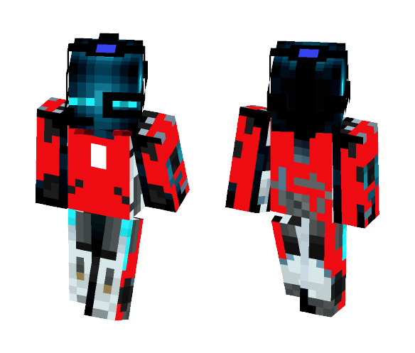Ender Tron Or RoboSquid - Male Minecraft Skins - image 1