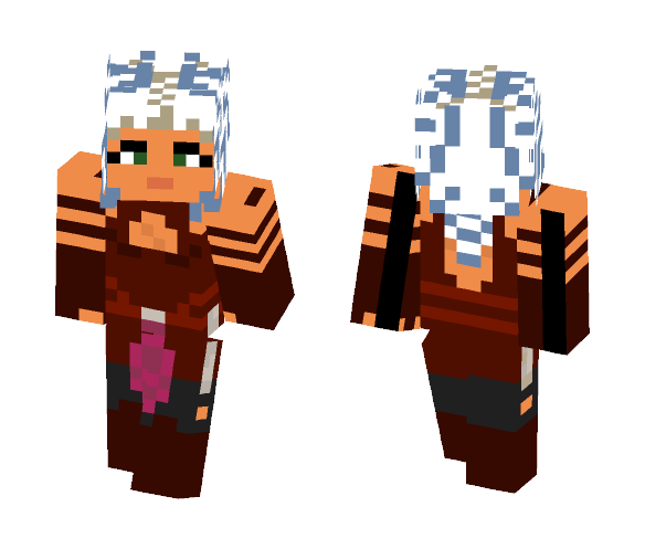 Ahsoka Tano (Clone Wars) - Female Minecraft Skins - image 1