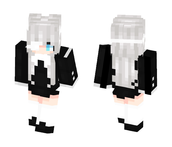 Download Free Maid (first girl skin too) =3 Skin for Minecraft image 1 Maid (first girl skin too) =3 - Girl Minecraft Skins - image 1