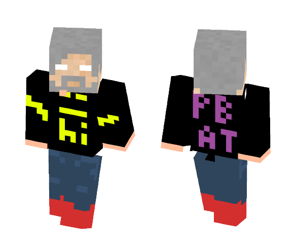 Herobrine [future,old] - Herobrine Minecraft Skins - image 1