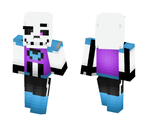 underlust sans (kill me now) - Male Minecraft Skins - image 1