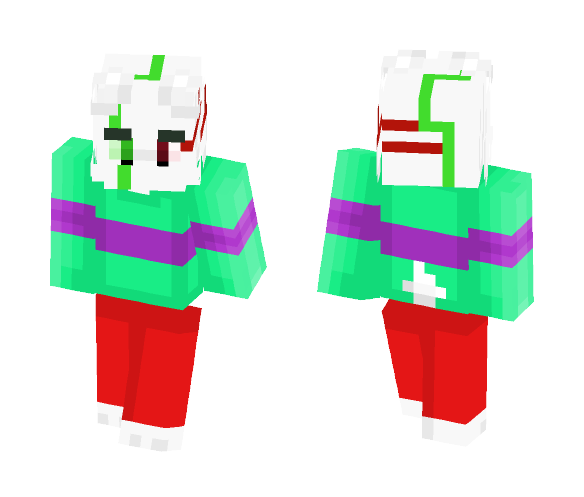 Undertech!Asriel Remastered - Male Minecraft Skins - image 1