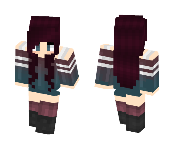 ~Rose~ By KkBluekit - Female Minecraft Skins - image 1