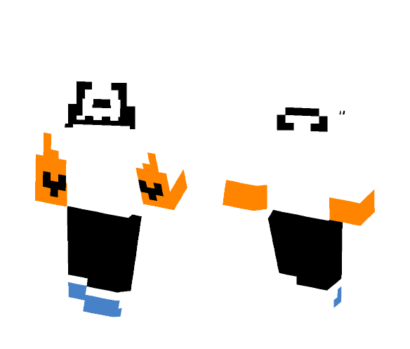 Delta!Sans - Male Minecraft Skins - image 1