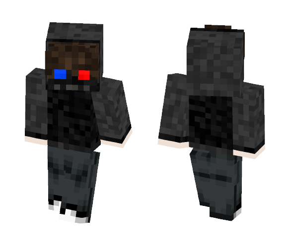 3D Goggles killer. - Male Minecraft Skins - image 1