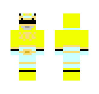 Megaforce Yellow - Female Minecraft Skins - image 2