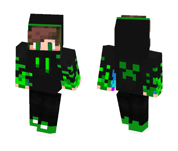 Green Guy - Male Minecraft Skins - image 1