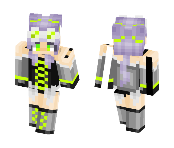 Steam punk/Futuristic skin - Female Minecraft Skins - image 1