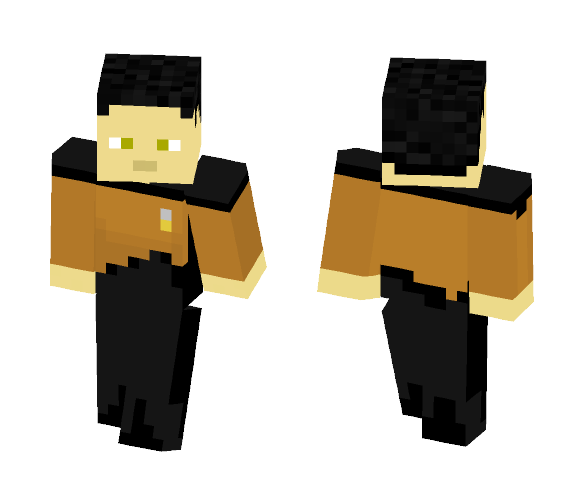 Data TNG - Male Minecraft Skins - image 1