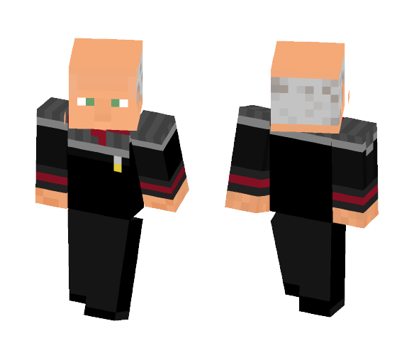 Jean-Luc Picard TNG Nemesis v2 - Male Minecraft Skins - image 1