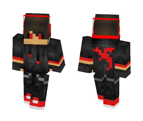 RedDragonGhoulGamer - Male Minecraft Skins - image 1