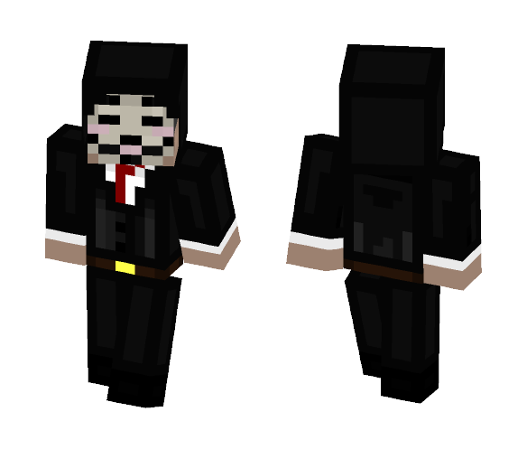Anonymous - Male Minecraft Skins - image 1