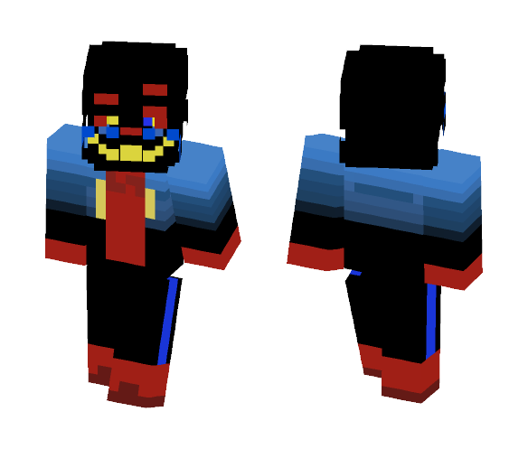 Error Sans - Male Minecraft Skins - image 1