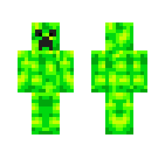 Green lava creeper - Interchangeable Minecraft Skins - image 2