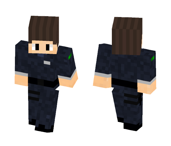Navy test no red mark I think - Male Minecraft Skins - image 1