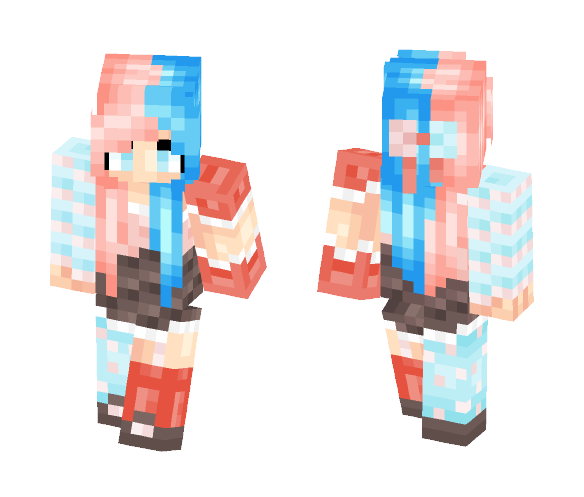 Sugar Dots - Female Minecraft Skins - image 1