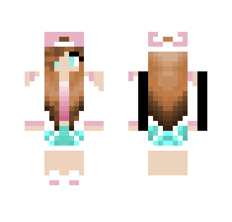 Cute Pink Girl - Cute Girls Minecraft Skins - image 2