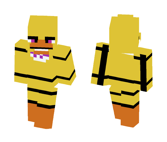 FNaF World - Chica - Female Minecraft Skins - image 1