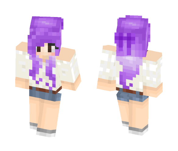 ~Desert Girl~ By KkBluekit - Female Minecraft Skins - image 1
